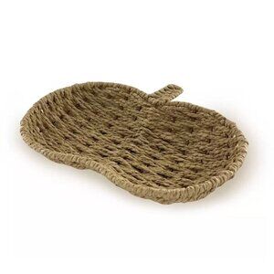 Target Woven Breakfast Tray Pumpkin Fall Harvest Thanksgiving Table Decor